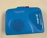 Portable Byron Statics Walkman Am/fm Radio Recorder Cassette Player KCS-315 Blue. Fixed Price $24.99.