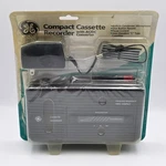 3-5301S Compact Cassette Recorder Ac/dc Converter Nos Sealed Vintage. Fixed Price $27.99.