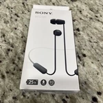 Sony WI-C100 Wireless In Ear Bluetooth Headphones Black WIC100/B. Fixed Price $22.45.