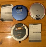 (3X) Portable Players Craig (CD2808A, CD2901) & Durabrand (CD-566) *parts*. Fixed Price $29.95.