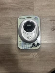 New Audiovox Personal Cd Player With Earbuds Compact Disk Silver Model DM8220S. Fixed Price $29.00.