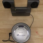 Sony Walkman D-EJ621 Cd Player + SRS-T77 Active Speaker System Tested. Fixed Price $88.00.