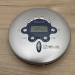 Creative Labs CD-MP3 Player M-100 Silver Blue Tested & Works. Fixed Price $65.47.