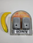 Sony SRS-P7 Desktop Speakers For Cd Walkman New Nib. Fixed Price $29.97.