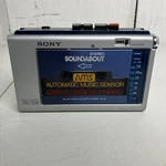 Sony WA33 Fm/am Stereo Cassette Corder Vintage Player Japan Soundabout. Fixed Price $65.00.