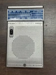 Vintage General Electric Transistor Battery Radio Works Great Model 7-1150A. Fixed Price $19.99.
