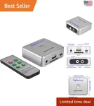 Digital Audio Recorder & Cd Converter With Remote Control Capture Play Music. Fixed Price $46.54.