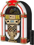 Arkrocket Mini Jukebox/tabletop Cd Player/bluetooth Speaker/radio/usb And Sd. Fixed Price $256.17.