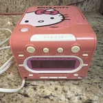 Hello Kitty Cd Player/am Fm Radio/alarm Clock Pink KT2053A. Fixed Price $59.00.