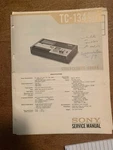 Original Sony Service Manual For Tc Model Tape Players Select One. Fixed Price $8.98.