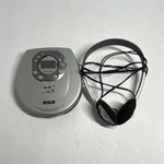 Rca RP-2365C Portable Cd Player Silver Bass Boost 45S Skip Protection Headphones. Fixed Price $22.99.