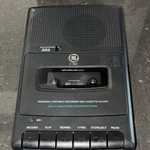 Ge 3-5027 Handheld Cassette Recorder Player 3.5MM Jack Built-in External Mic. Fixed Price $15.00.