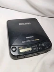 Sony Discman Portable Black Cd Compact Player D-125 Mega Bass For Parts Only. Fixed Price $9.95.