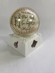 Cleveland Indians 1995 World Series Mlb Licensed Reproduced Player Autographs. Fixed Price $18.99.
