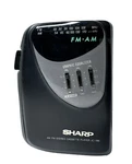 Sharp Fm/am Stereo Cassette Player JC-196 With Graphic Equalizter X Bass Working. Fixed Price $27.29.