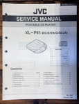 Jvc XL-P41 Cd Player Service Manual *original*. Fixed Price $24.97.