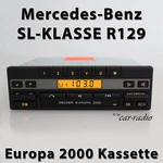 Becker Europa 2000 BE1100 Cassette Radio Mercedes R129 W129 Sl-class Din. Fixed Price $500.12.