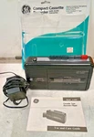 Ge Compact Cassette Recorder 3-5301S Tested, Works. Fixed Price $19.99.