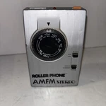 Am Fm Stereo Roller Phone Works With Black Case Needs Batteries. Fixed Price $28.99.