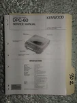 Kenwood DPC-60 Service Manual Original Repair Book Stereo Cd Player Walkman. Fixed Price $19.98.