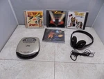Vtg 1994 Jvc XL-P84C Portable Player/head Phone & "zz Top" Cds Works. Fixed Price $39.00.