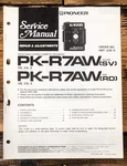 Pioneer PK-R7AW Cassette Service Manual *original*. Fixed Price $24.97.