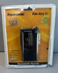 Panasonic RN-404 Handheld Micro Cassette Voice Recorder Open Box Tested (read). Fixed Price $114.87.