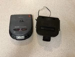 Sony Cd Player D-113CR 90S Black Vintage W/ Car Mount Adaptor. Tested Worki. Fixed Price $55.00.