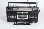 Qfx J-22U Retro Boom Box 4-BAND Radio Cassette MP3 Graphic Equalizer Tested. Fixed Price $26.24.