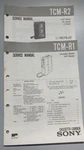 Sony Cassette-corder TCM-R1 TCM-R2 Service Manual. Fixed Price $23.34.