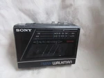 Vintage Sony Walkman WM-F77, Am Fm Radio Cassette Player. Fixed Price $29.99.