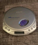 Sony Walkman E351 Portable Cd Player Blue Tested Working With Ac Adapter. Fixed Price $58.49.