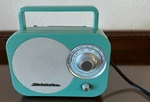 Studebaker SB2000 Retro Portable Am/fm Radio - Speaker Aux Input (teal). Fixed Price $22.99.