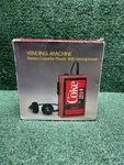 Vintage Coke Coca Cola Stereo Cassette Player With Headphones Vending Machine.. Fixed Price $199.99.