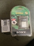 Sony TCM-210DV Handheld Cassette Voice Recorder Bundle -- For Parts Repair P2-3. Fixed Price $14.00.
