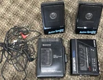 Sold As Parts Sony Walkman WM-FX30 WM-F77 & 2 Active Speaker SRS-30A --. Fixed Price $129.99.