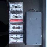 Sony M-750V Voice Activated Microcassette Recorder With 4 MC-60 Tapes, Handheld. Fixed Price $25.99.