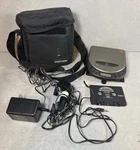 Vintage 1992 Sony Discman D-111 Portable Cd Player Mega Bass Tested Bundle. Fixed Price $59.99.