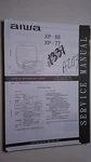 Aiwa XP-66 77 Service Manual Original Repair Book Stereo Cd Player. Fixed Price $19.98.