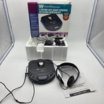 Vintage Westinghouse Portable Cd Player Car Kit Bass Boost Anti Shock WDM-11203C. Fixed Price $27.99.