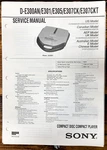 Sony D-E300AN -E301 -E305 -307 Cd Player / Discman Service Manual *original*. Fixed Price $19.97.