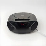 PRCDT555-BK Rne Portable Stereo Am/fm Cassette Boom Box Tested Works Great. Fixed Price $49.99.