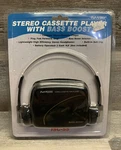 Brand New Vintage Nos Ima Stereo Cassette Player Bass Boost With Headphones. Fixed Price $19.99.