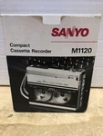 Sanyo M1120 Vintage Walkman Cassette Recorder Mint With Box. Fixed Price $232.06.