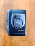 Rare Vtg Aiwa Auto-reverse Am/fm Stereo Radio Cassette Player HS-TA333W Works. Fixed Price $54.99.