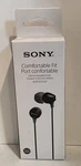Nip Sony MDR-EX15LP Comfortable Ficolor Series In-ear Earbud Headphones Black. Fixed Price $10.25.