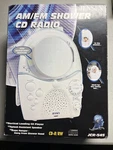 Jensen Am/fm Shower Radio Travel Cdrw JCR-545 Fog Resist Mirror Portable #22C. Fixed Price $49.95.