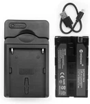 NP-F550 Battery + Charger Adapter For Sony CCD-RV100 CCD-RV200/SC5/TR1 Camera. Fixed Price $15.99.