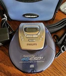 Philips 40 ESP3 Cassette Player Cd Rewritable Compatible With Case And Charger. Fixed Price $45.00.