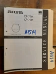 Aiwa XP-770 779 Service Manual Original Repair Book Stereo Cd Player. Fixed Price $19.99.